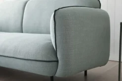 Soffa Catta med fotpall - 200 cm + Fläckborttagare för möbler