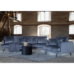 Soffa Heart - Mörkgrå