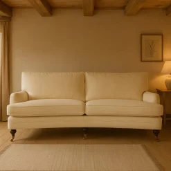 Soffa Howard London Premium 225 cm - Ljusbeige