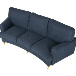 Soffa Howard Watford Deluxe - Svängd howard soffa 225 cm + Textilrengöring för möbler