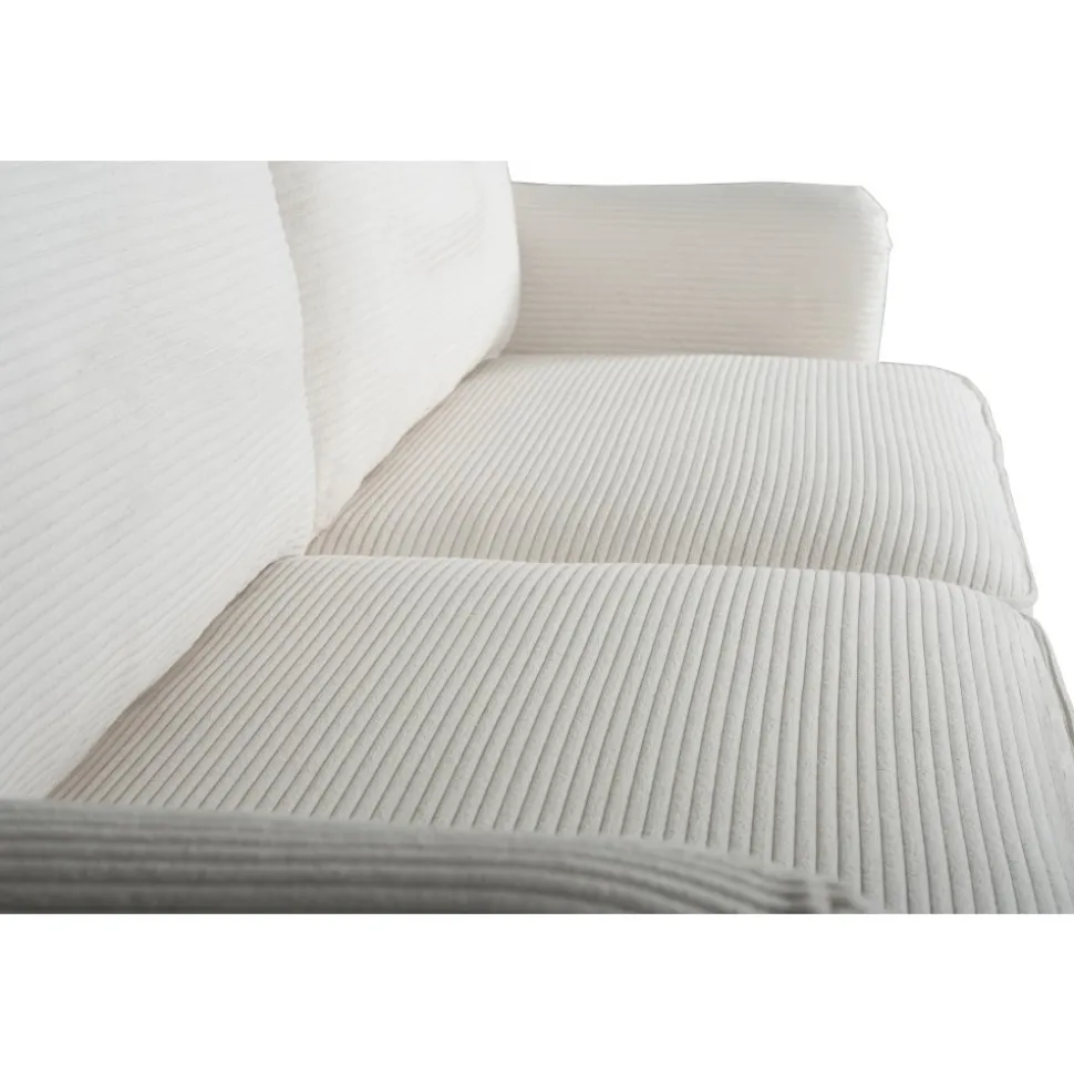 Soffa i beige manchester 210 cm - Howard