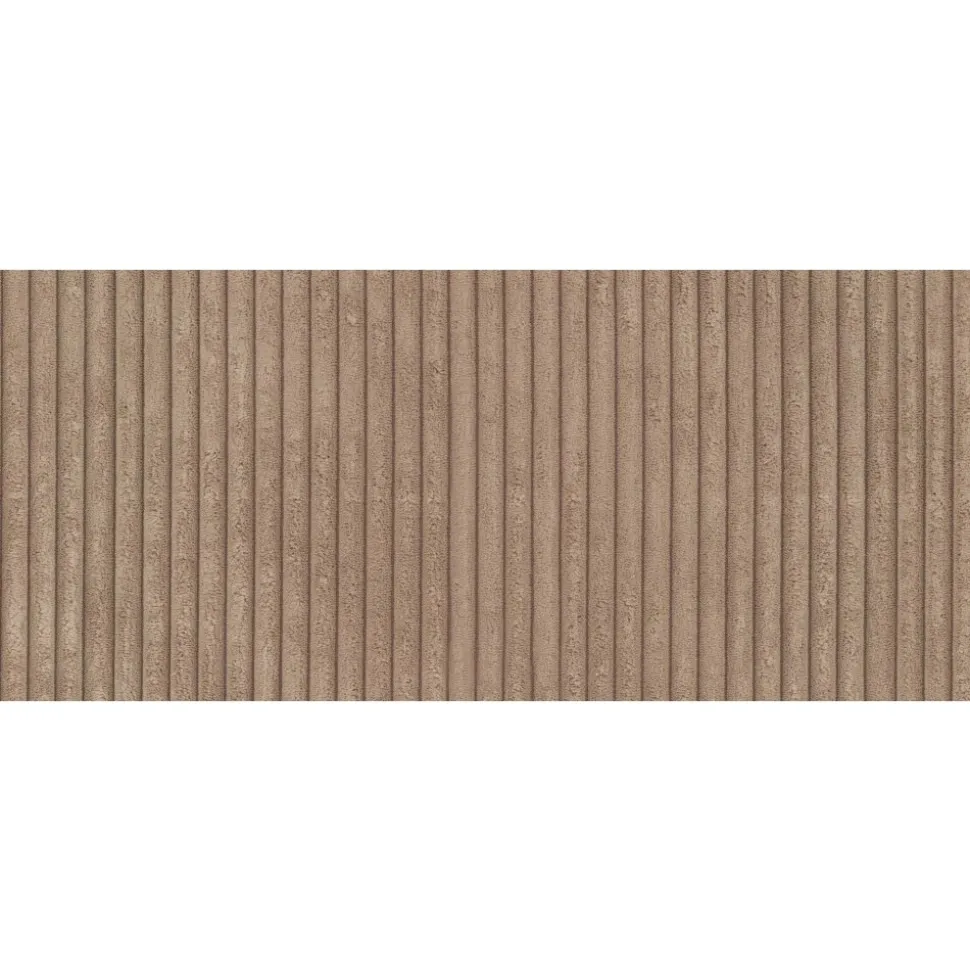 Soffa Madison XL 300 cm - Ljusbrun bredrandig manchester