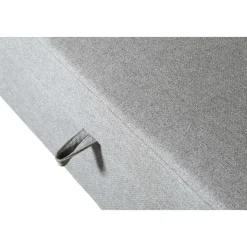 Soffa med förvaring grå 214 cm bred + Fläckborttagare för möbler