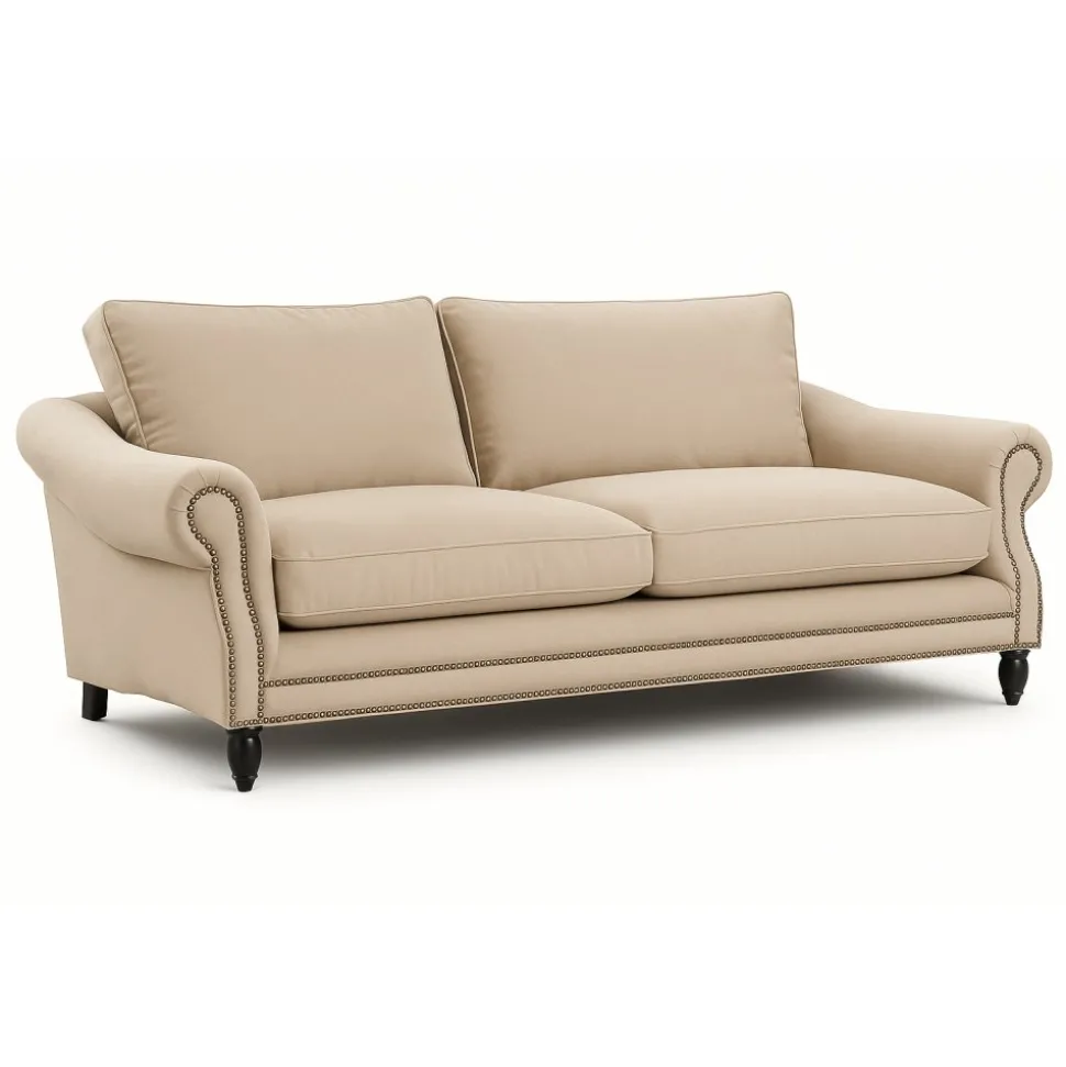 Soffa Memo 3-sits - Ljus mullvad