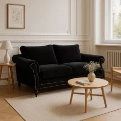 Soffa Memo 3-sits - Svart
