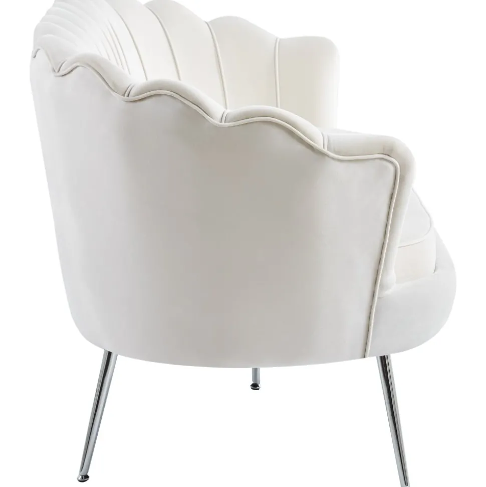 Soffa offwhite 3-sits - 180 cm - Kingsley + Möbeltassar