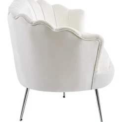 Soffa offwhite 3-sits - 180 cm - Kingsley + Textilrengöring för möbler