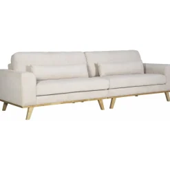 Soffa 4-sits 280 cm beige manchester