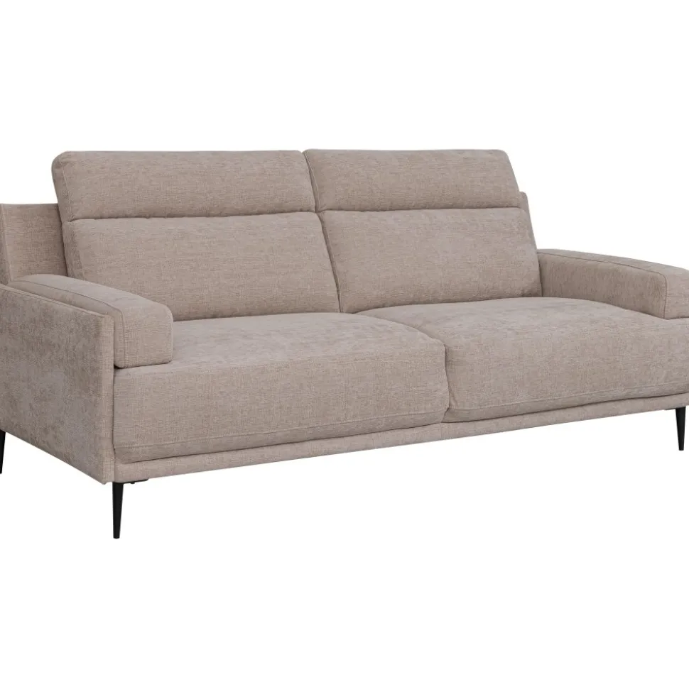 Soffa 3-sits beige 208 cm - Amsterdam