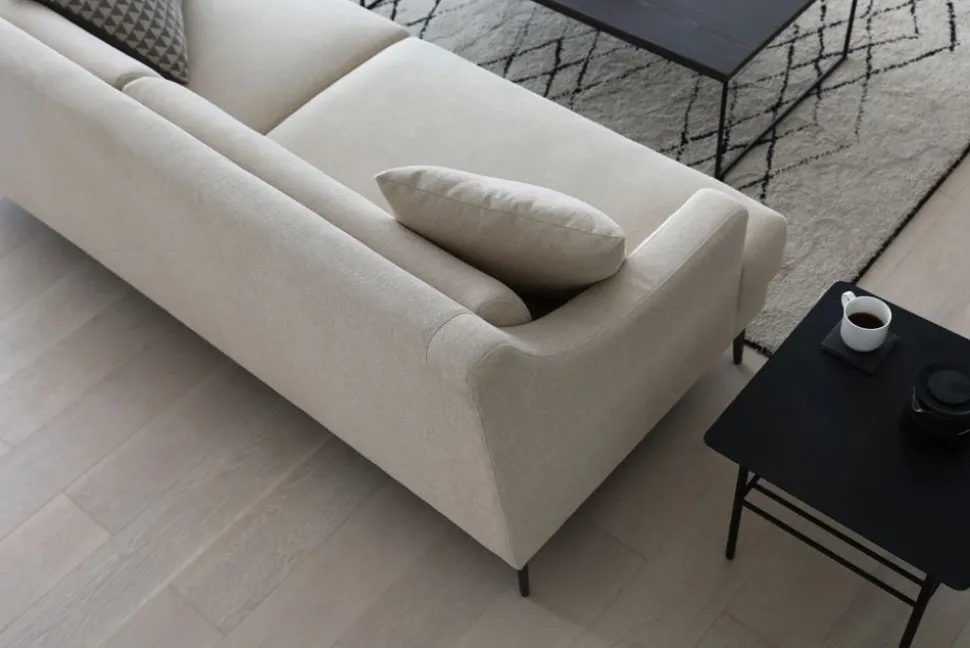 Soffa 3-sits beige modern - Hanna