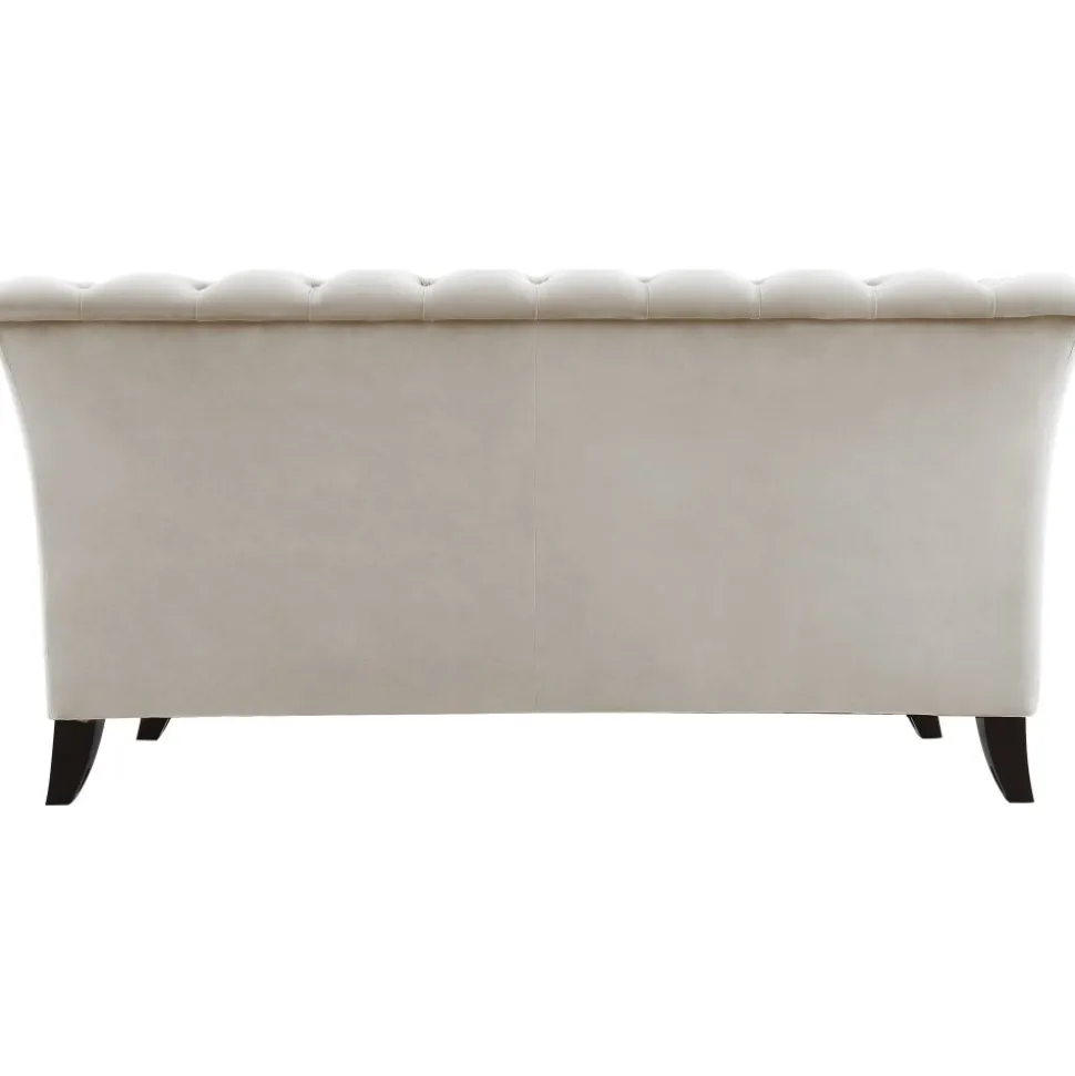 Soffa 2-sits chesterfield beige - Milton