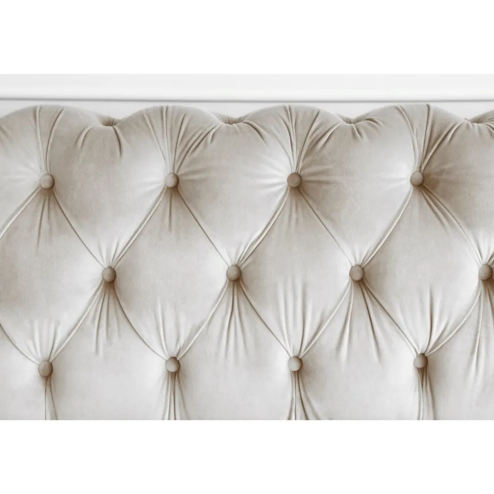 Soffa 2-sits chesterfield beige - Milton