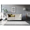 Soffa 2-sits chesterfield beige - Milton + Möbeltassar
