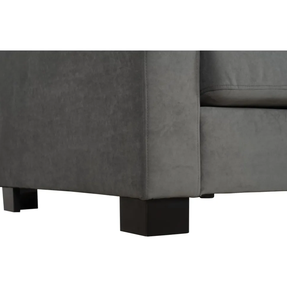 Soffa 3-sits med hög rygg 234 cm - Altlas + Textilrengöring för möbler