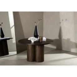 Soffbord Ø80 cm mocka - Olivia