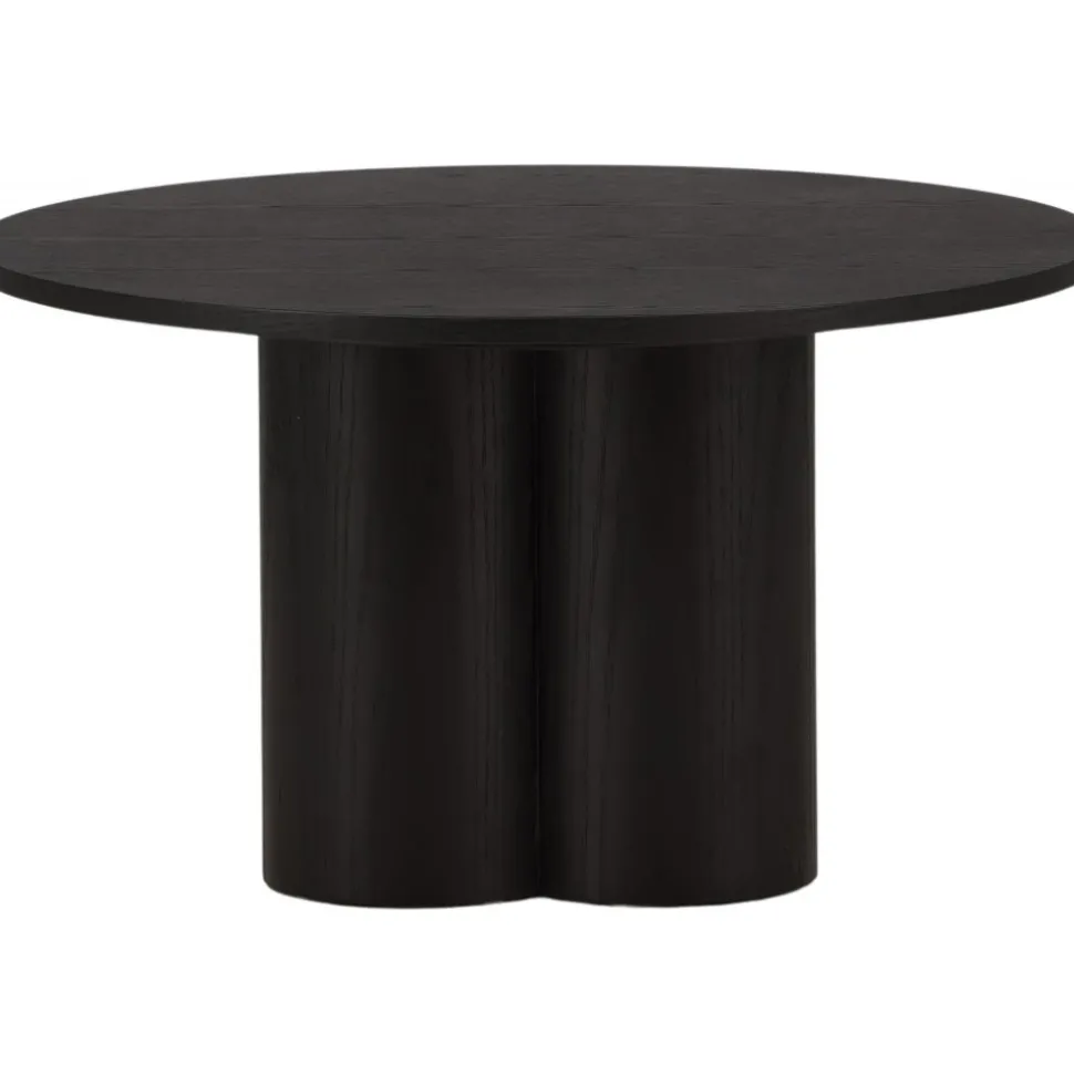 Soffbord Ø80 cm svart - Olivia