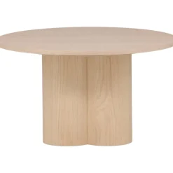 Soffbord Ø80 cm whitewash - Olivia