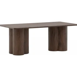 Soffbord 120 x 60 cm mocca - Olivia