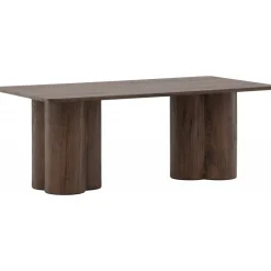 Soffbord 120 x 60 cm mocca - Olivia