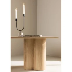 Soffbord 120 x 60 cm whitewash - Olivia