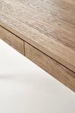 Soffbord med lådor Valnöt/svart - Nevil + Möbeltassar