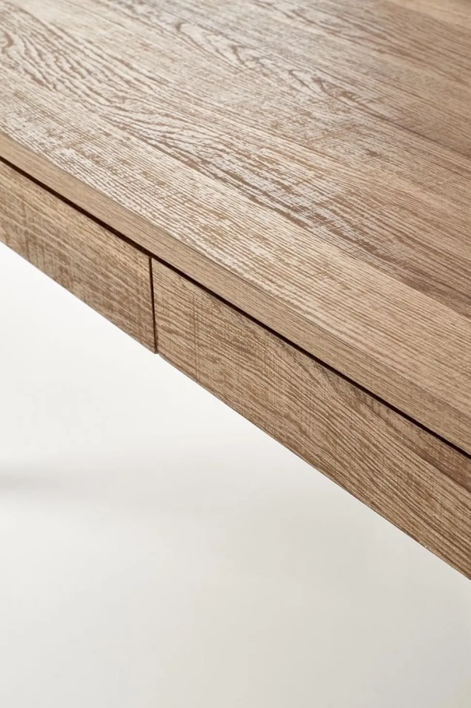 Soffbord med lådor Valnöt/svart - Nevil