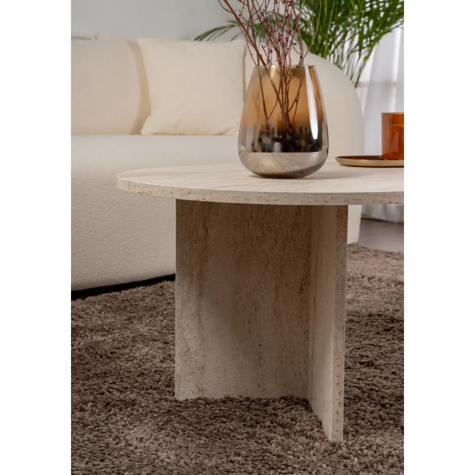 Soffbord Sable Travertin - 119 x 60 cm