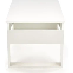 Soffbord vit med förvaringslådor 110x60 cm