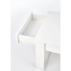 Soffbord vit med förvaringslådor 110x60 cm