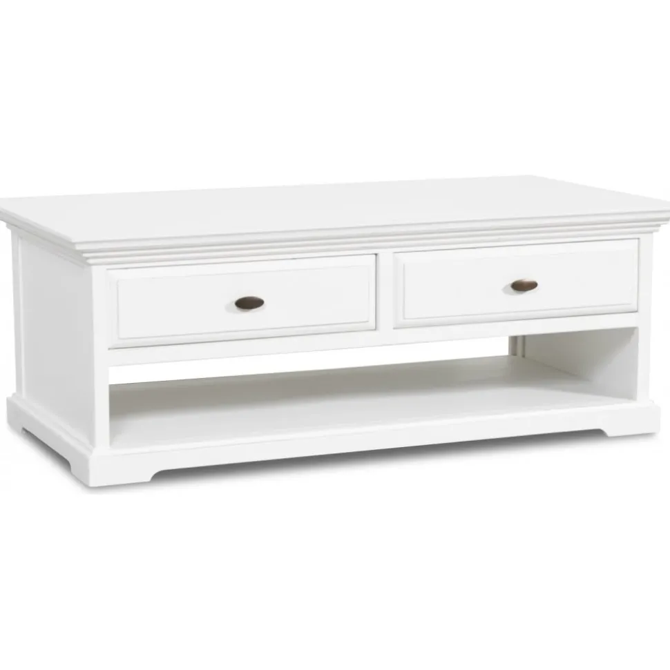 Soffbord 130 x 70 cm - Paris + Fläckborttagare för möbler