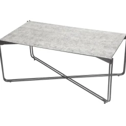 Soffbord 110x60 cm - Antikfärgad spegelglas + Textilrengöring för möbler