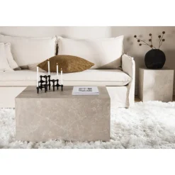 Soffbord 80x60 cm - York + Möbeltassar