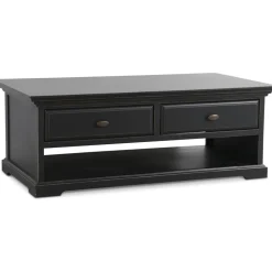 Soffbord med förvaring 130 x 70 cm + Fläckborttagare för möbler