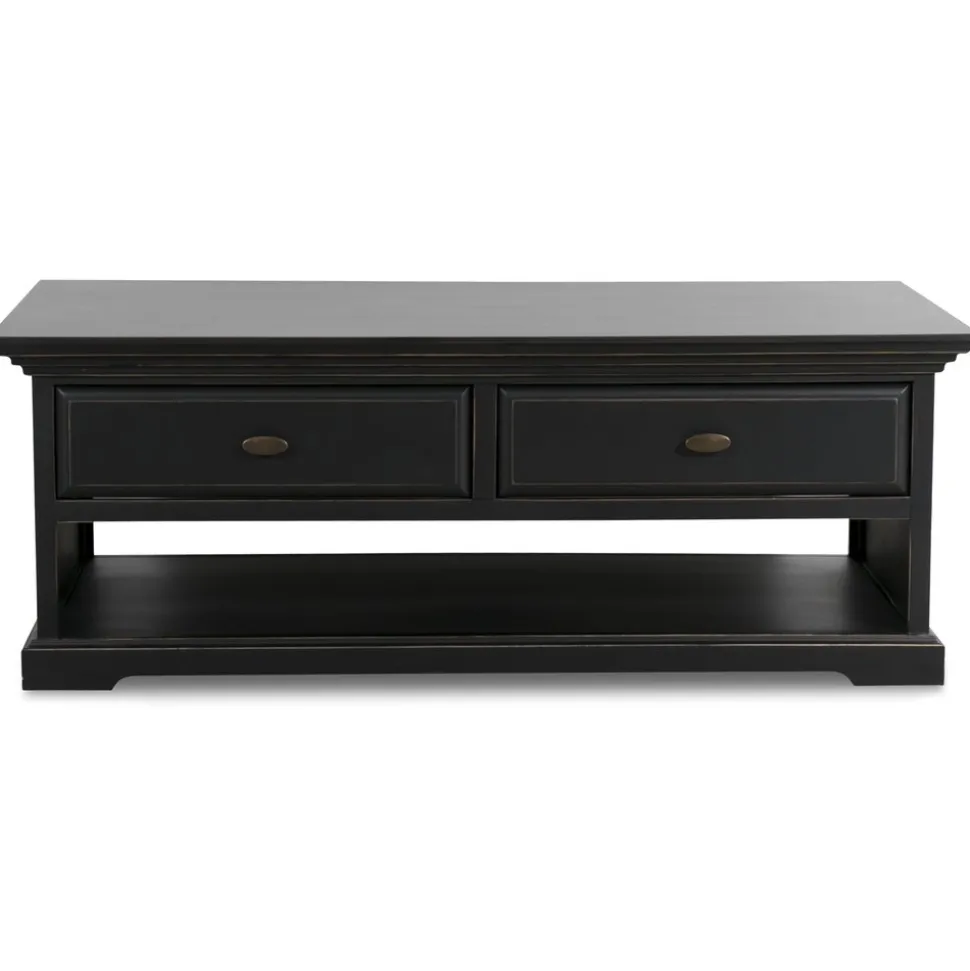 Soffbord med förvaring 130 x 70 cm + Fläckborttagare för möbler