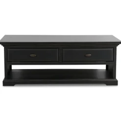 Soffbord med förvaring 130 x 70 cm + Möbeltassar