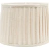 Sofia Plissé lampskärm - Ivory