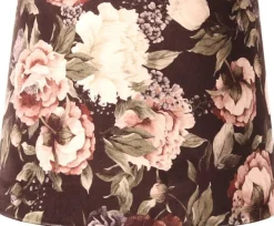 Sofia Sammet lampskärm - Bukett - 35 cm