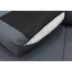 Solna mörkgrå vändbar U-soffa 367 cm