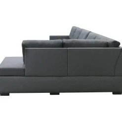 Solna mörkgrå vändbar U-soffa 367 cm