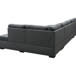 Solna mörkgrå vändbar U-soffa 367 cm