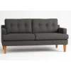 Space 2-sits soffa - Mörkgrå