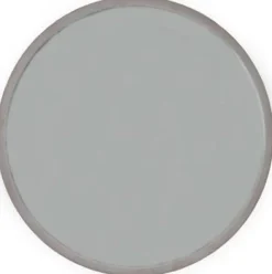 Spegel Ø40 cm ram i ljusrosa sammet + Glas och Kristallrengöring