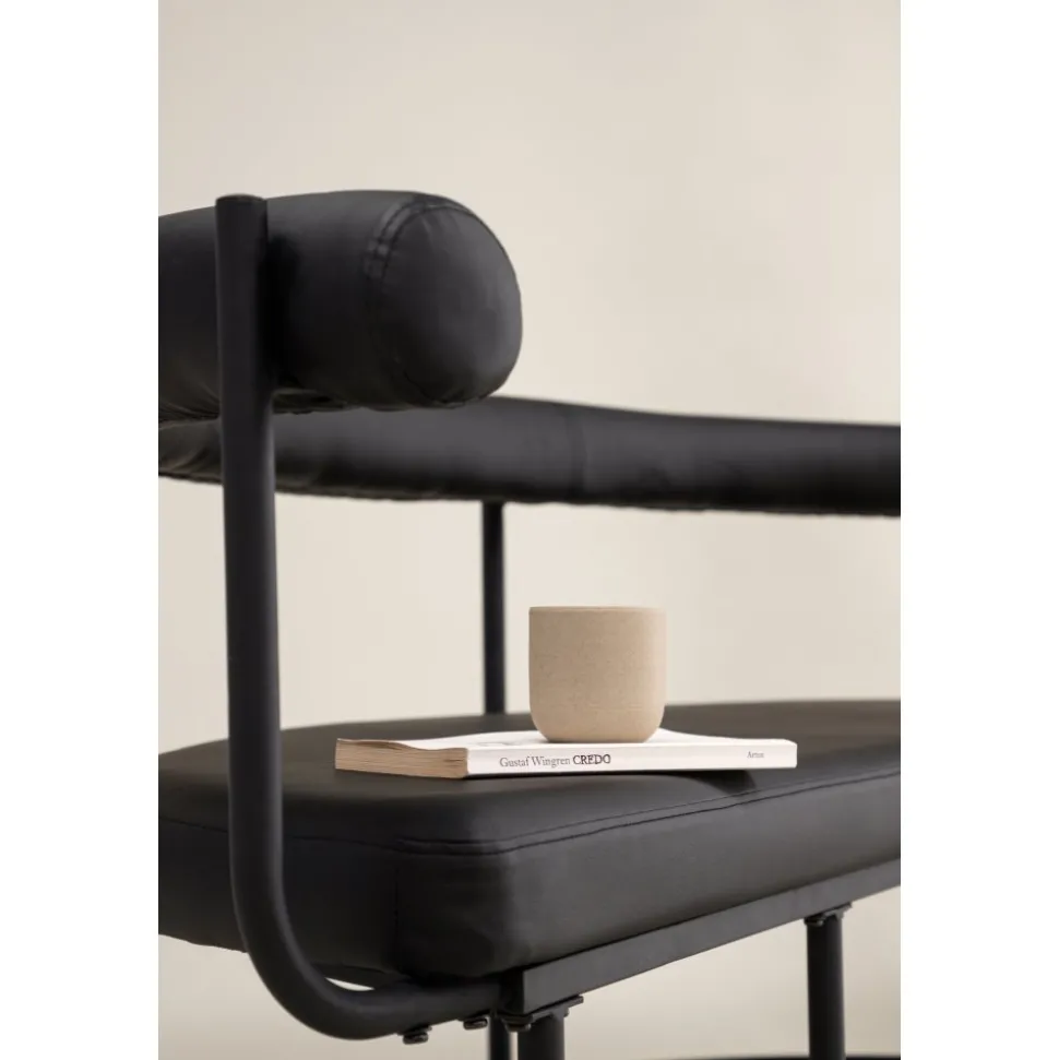 Stallhagen x Josefin Lustig sittbänk - Svart PU