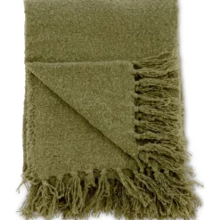 Sten pläd 130x170 cm - Grön