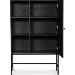 Stilo V.2 skåp i svartbetsad ek