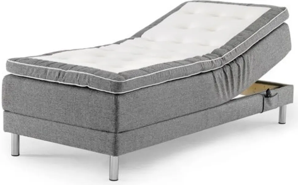 Ställbar dubbelsäng Sence 5-zons 2x90 cm - Valfri färg + Textilrengöring för möbler