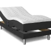 Ställbar säng svart 90x200 cm