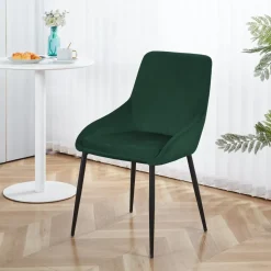 Stol i grön sammet - Theo + Fläckborttagare för möbler