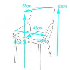 Stol i grön sammet - Theo + Fläckborttagare för möbler