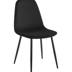 Stol i svart sammet - Carisma + Möbeltassar